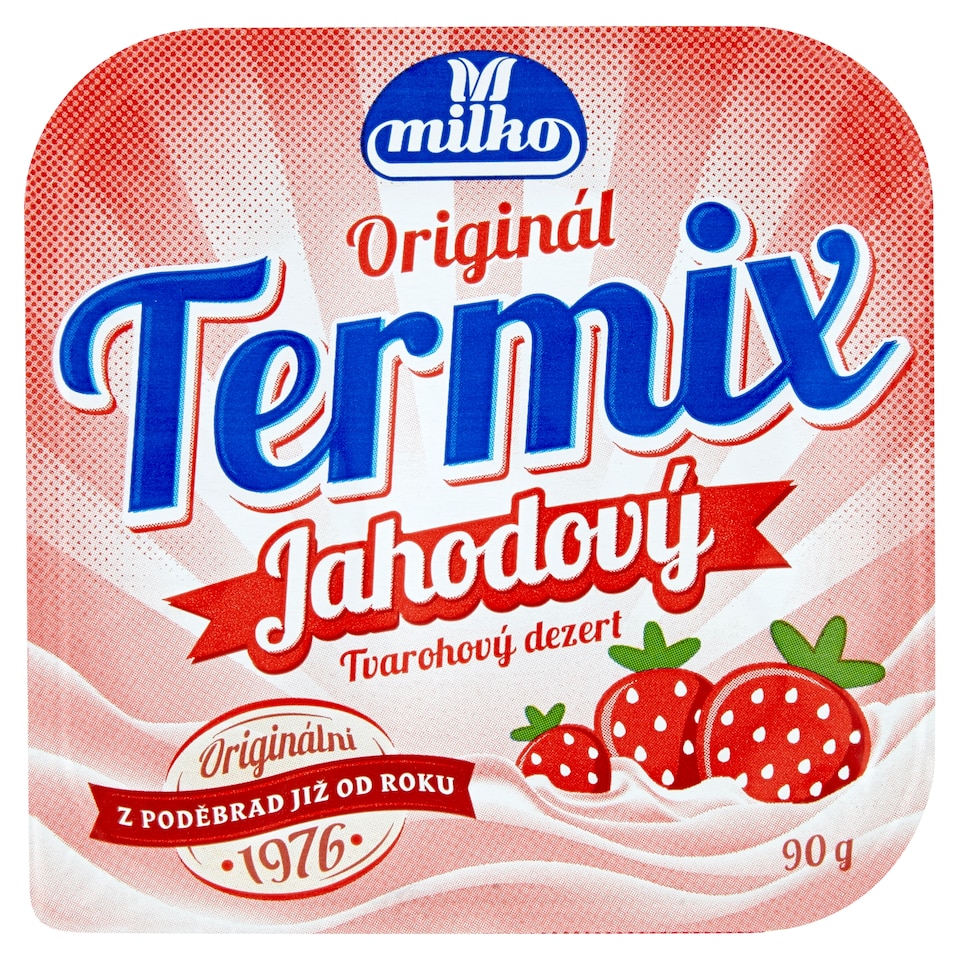 Obrázek 1 pro produkt Milko Termix Originál jahodový tvarohový dezert 90g