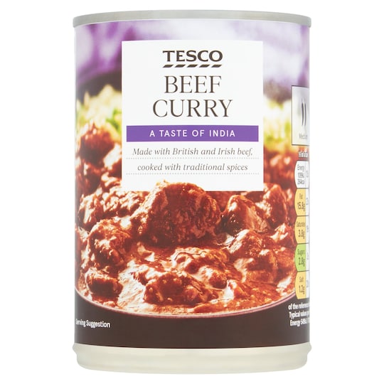 Tesco Beef Curry 400G Tesco Groceries