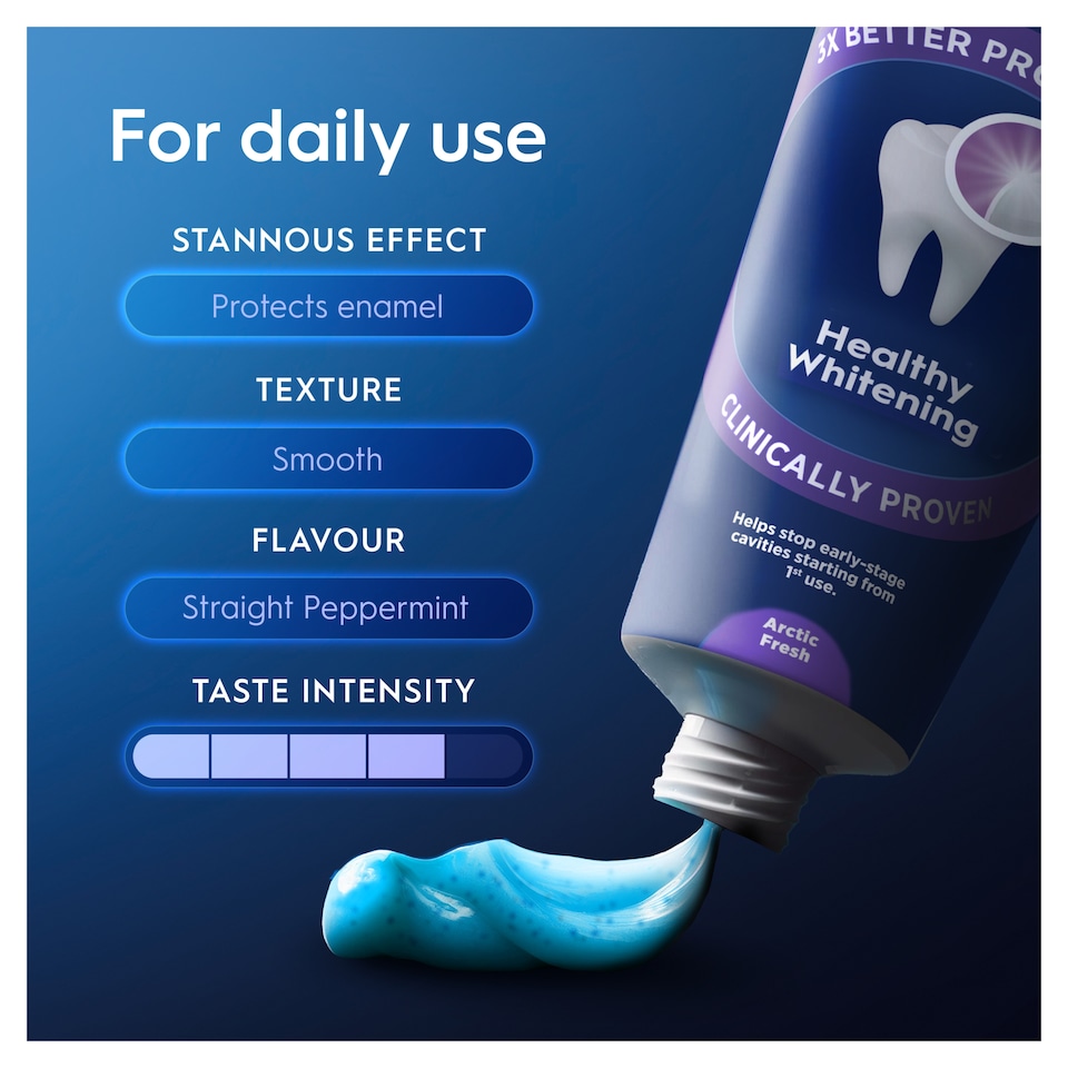 image 1 of Oral-B Advanced Healthy Whitening Toothpaste 75ml