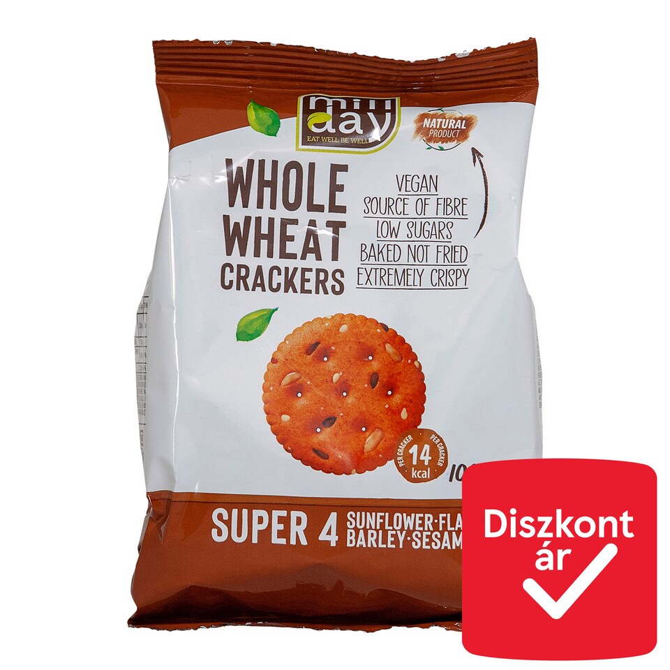 MILL DAY teljes kiőrlésű kréker 4 magvas 100 g