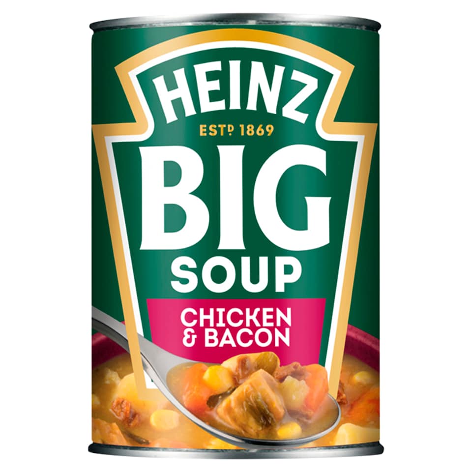 image 1 of Heinz Big Soup Chicken & Bacon 400G