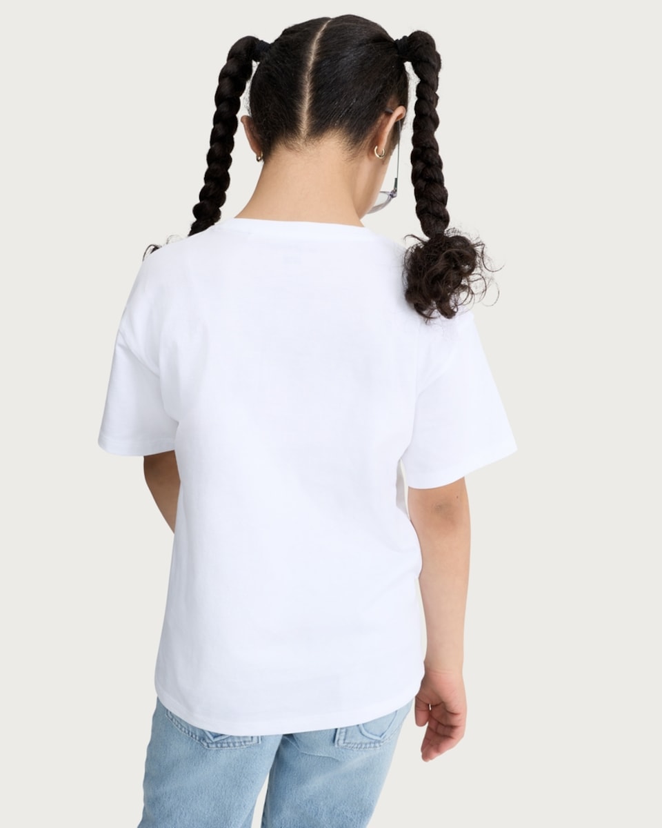 image 1 of F&F Girls Pure Cotton Sorry I Can't T-Shirt in White