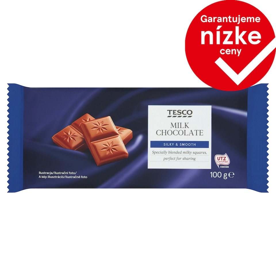Tesco Milk Chocolate 100 g