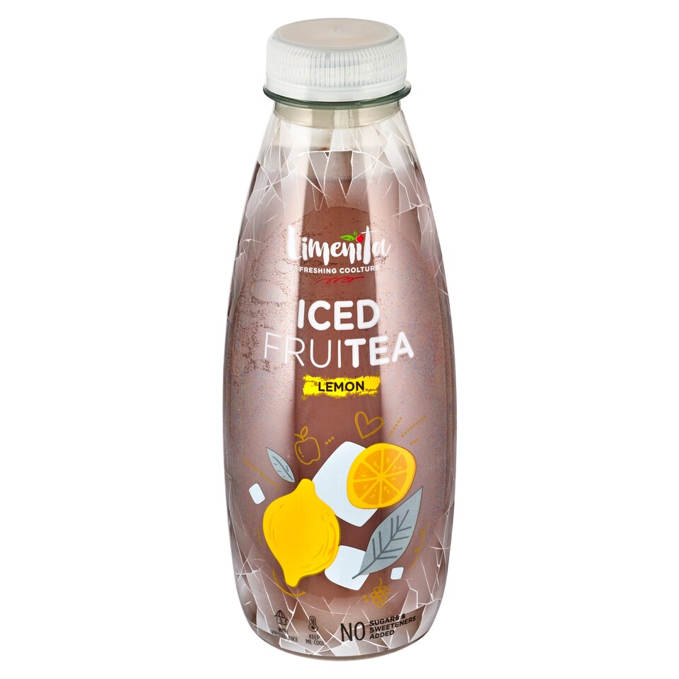 Limeñita Iced FruiTea Lemon ital gyümölcslevekkel és fekete tea kivonattal 500 ml