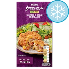 Tesco Free From Cheese & Bacon Crispbakes 227g