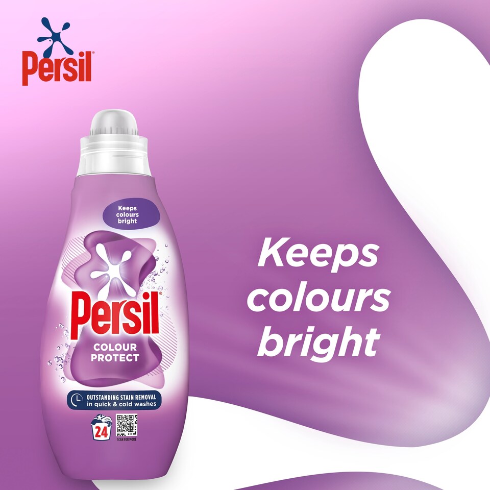 image 1 of Persil Colour Protect Laundry Liquid Detergent 24 Washes 648ml