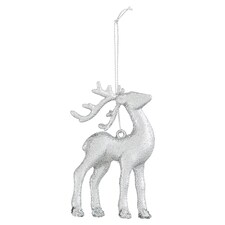 Tesco Silver Stag Hanging Decorative