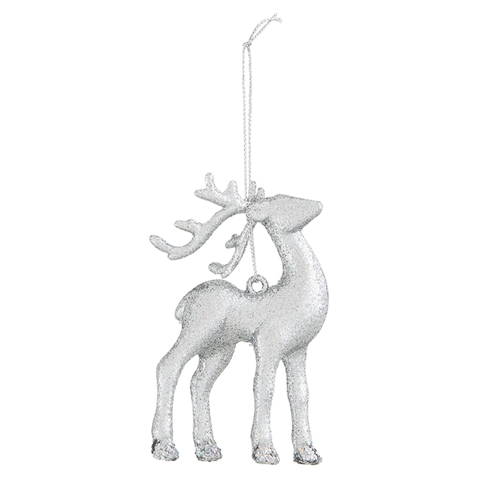 Tesco Silver Stag Hanging Decorative