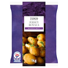 Tesco Jersey Royal Potatoes 1Kg