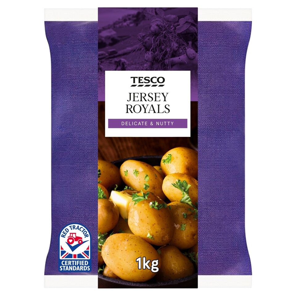 Tesco Jersey Royal Potatoes 1Kg