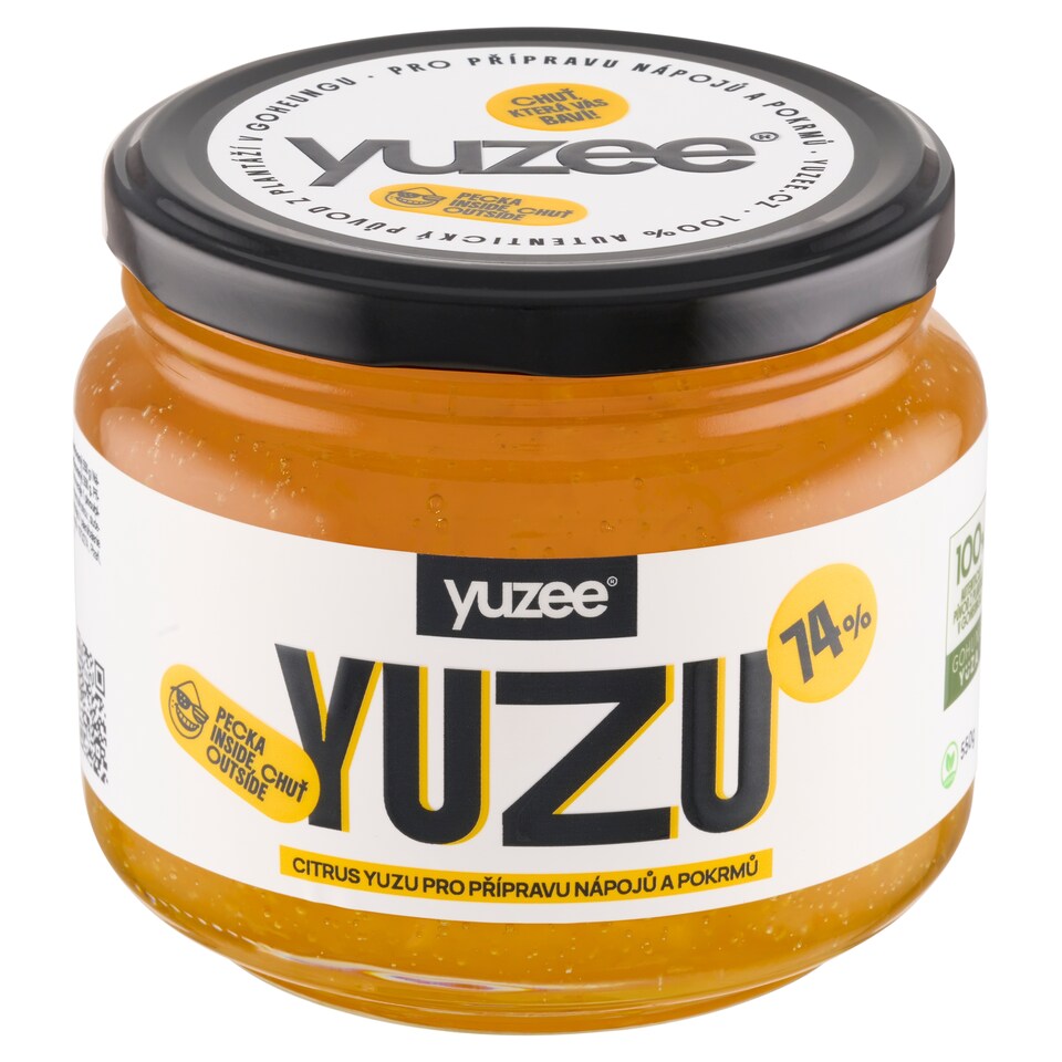 Obrázek 1 pro produkt Yuzee Nápojový koncentrát pro přípravu nápoje s kousky yuzu 550g