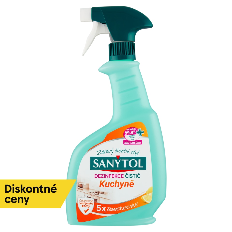 obrázok 1 z Sanytol Dezinfekcia čistič kuchyne pure 500 ml