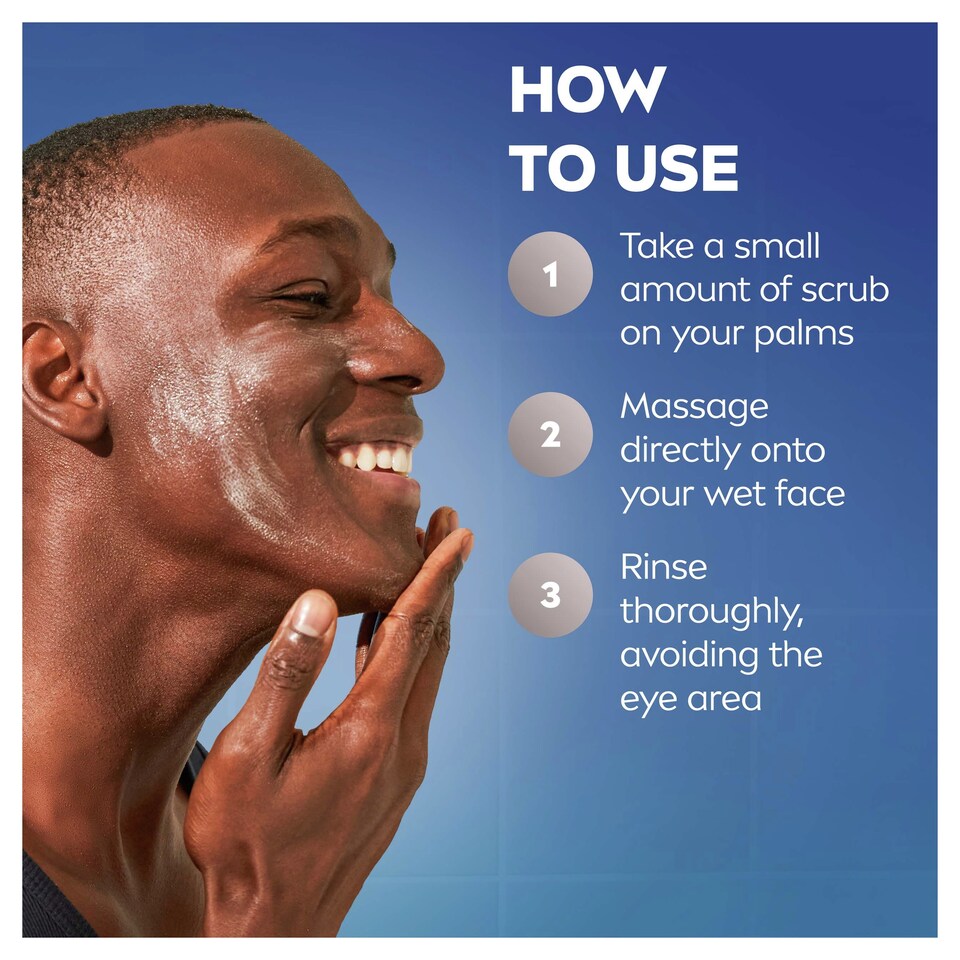 image 1 of NIVEA MEN Protect & Care Exfoliating Face Scrub 75ml