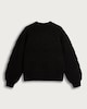 image 3 of F&F Chenille Textured Knitted Crew Neck Jumper in Black