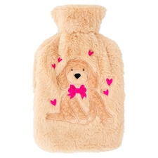 F&F Home Valentines Curtis with Bows Hot Water Bottle
