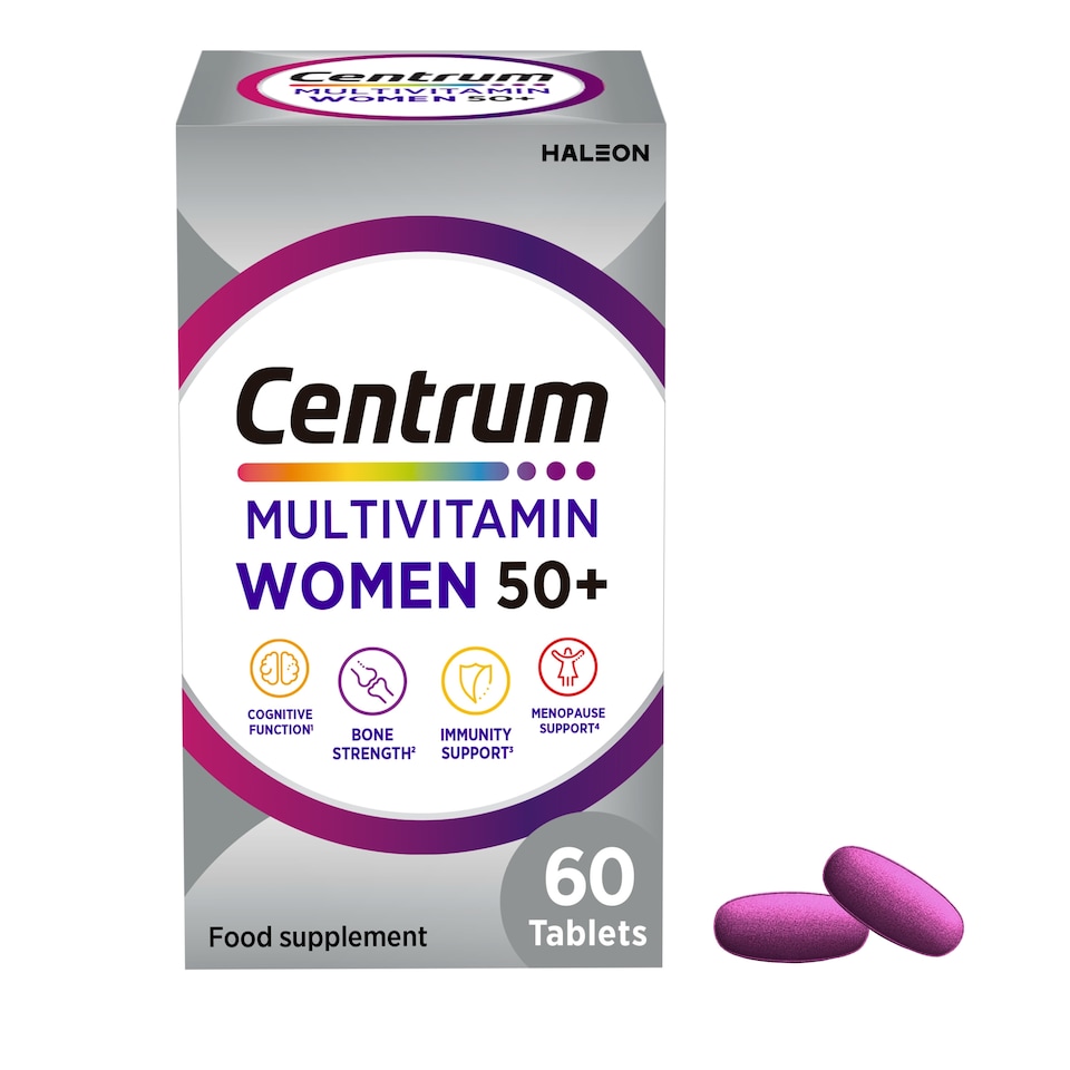 image 1 of Centrum Women 50+ Multivitamin 60s Tablets