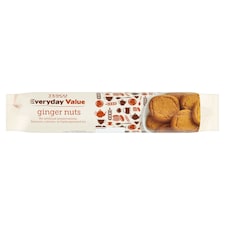 Tesco Every Day Value Ginger Nuts 300G