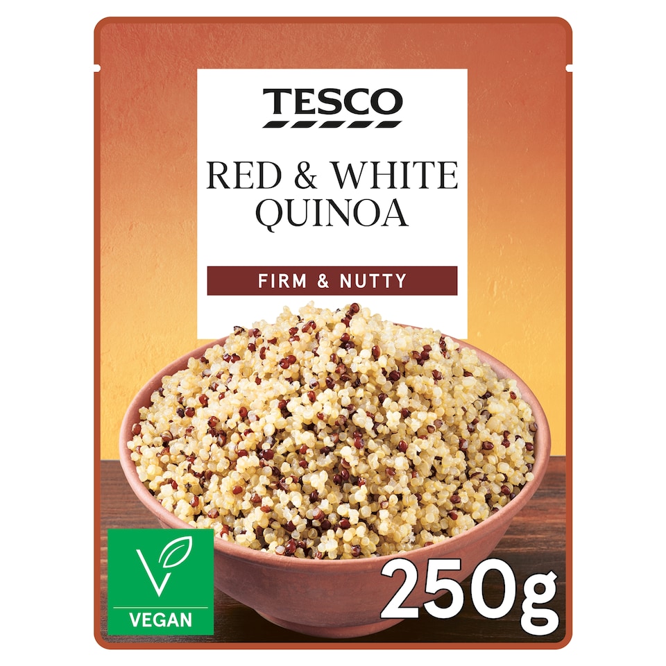 Tesco Microwave Red And White Quinoa 250G