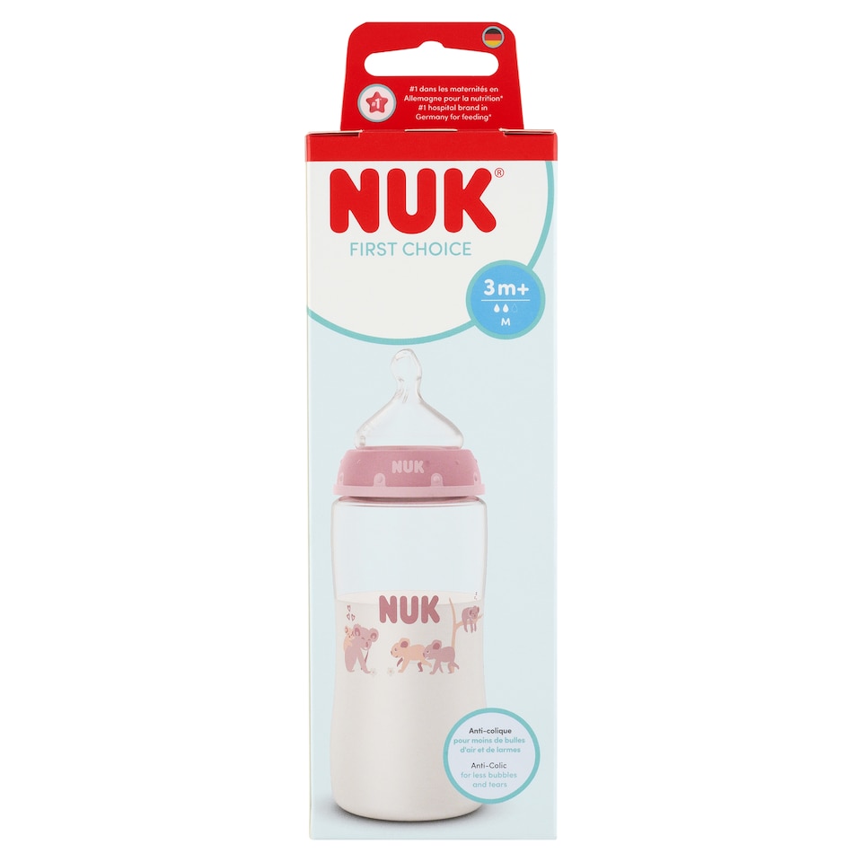 image 1 of Nuk First Choice Baby Bottle 300 ml