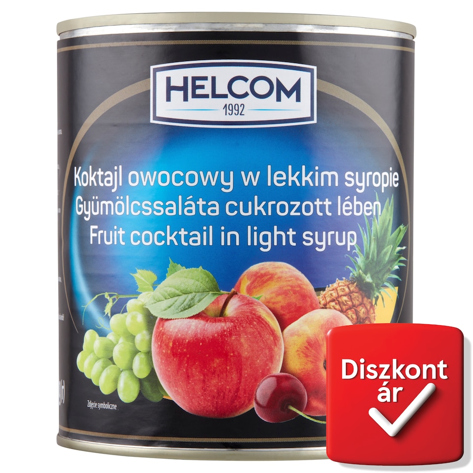 image 1 of Helcom Fruit Cocktail in Light Syrup 820 g