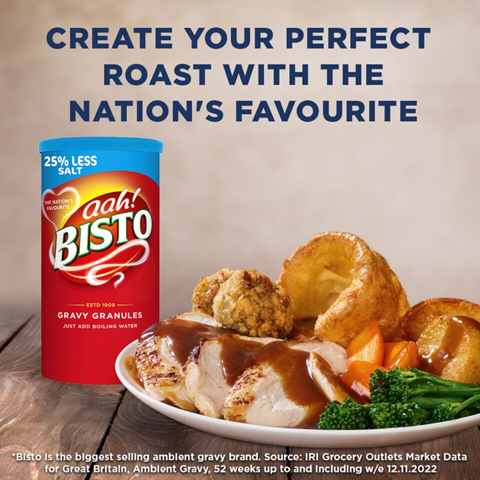 image 1 of Bisto Traditional Reduced Salt Gravy Granules 350G
