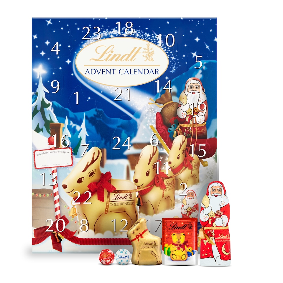 image 1 of Lindt Advent Calendar 160G