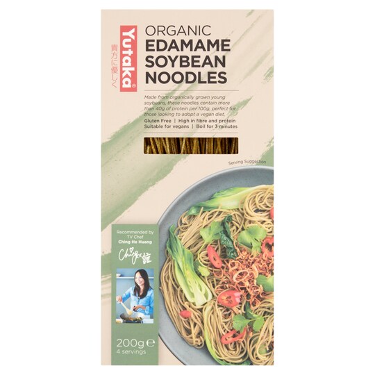 Yutaka Edamame Noodles 200G Tesco Groceries