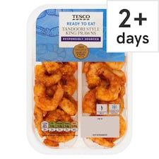Tesco Tandoori Style King Prawns 150g