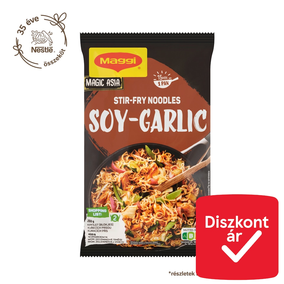 image 1 of Maggi Magic Asia Soy-Garlic Stir-Fry Noodles 185 g