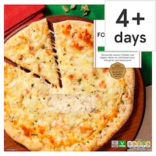 Tesco Stonebaked Four Cheese Feast Pizza 290g