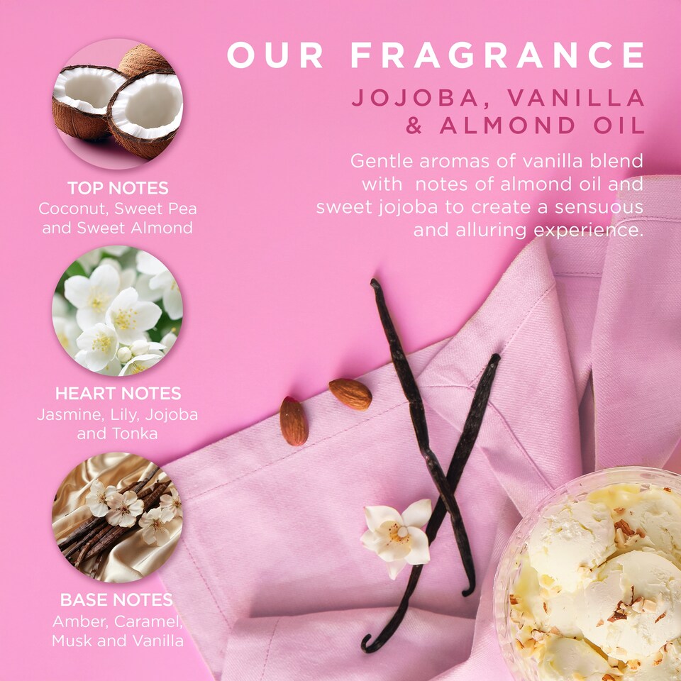 image 1 of Baylis & Harding Jojoba, Vanilla & Almond Oil Luxury Hand cream 3x50ml