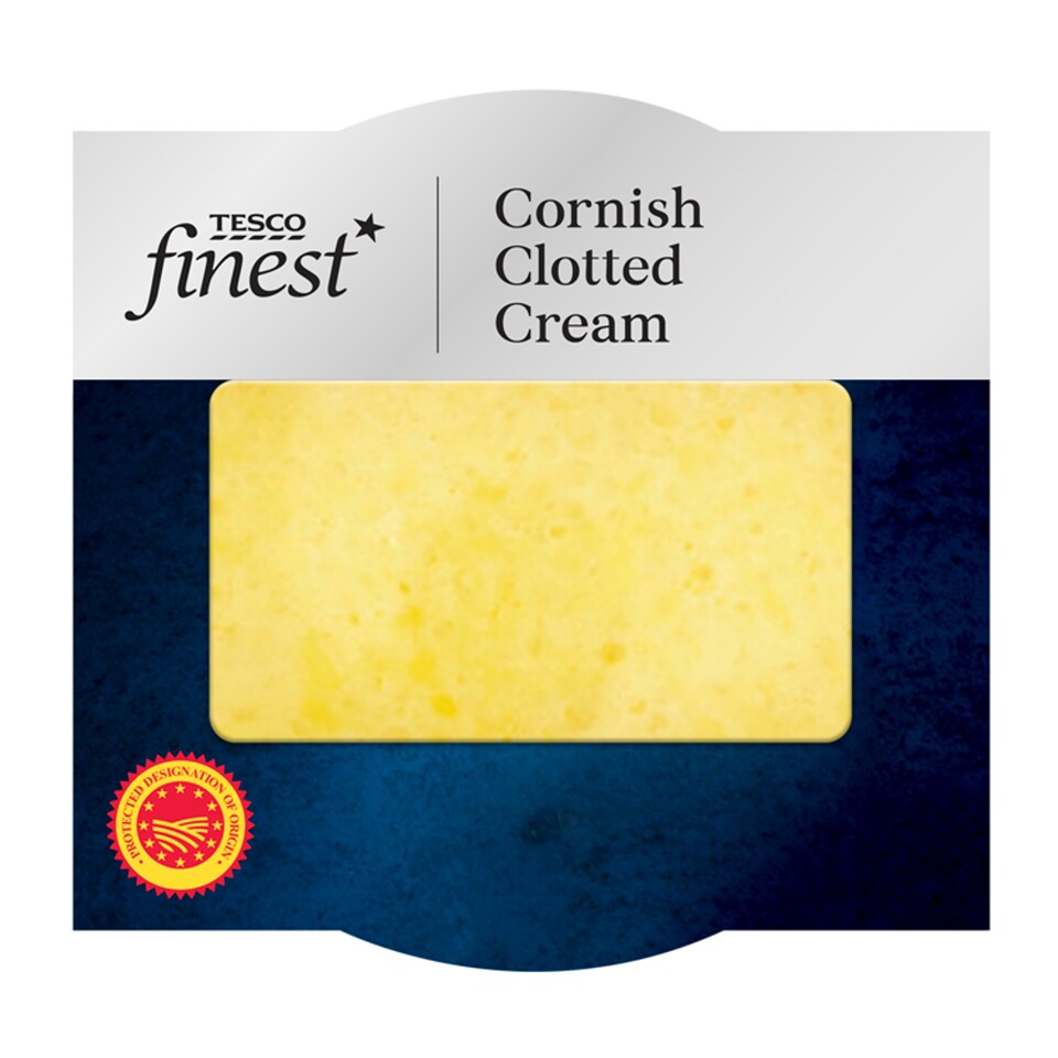 Tesco Fin Cornish Clotted Cream 227G