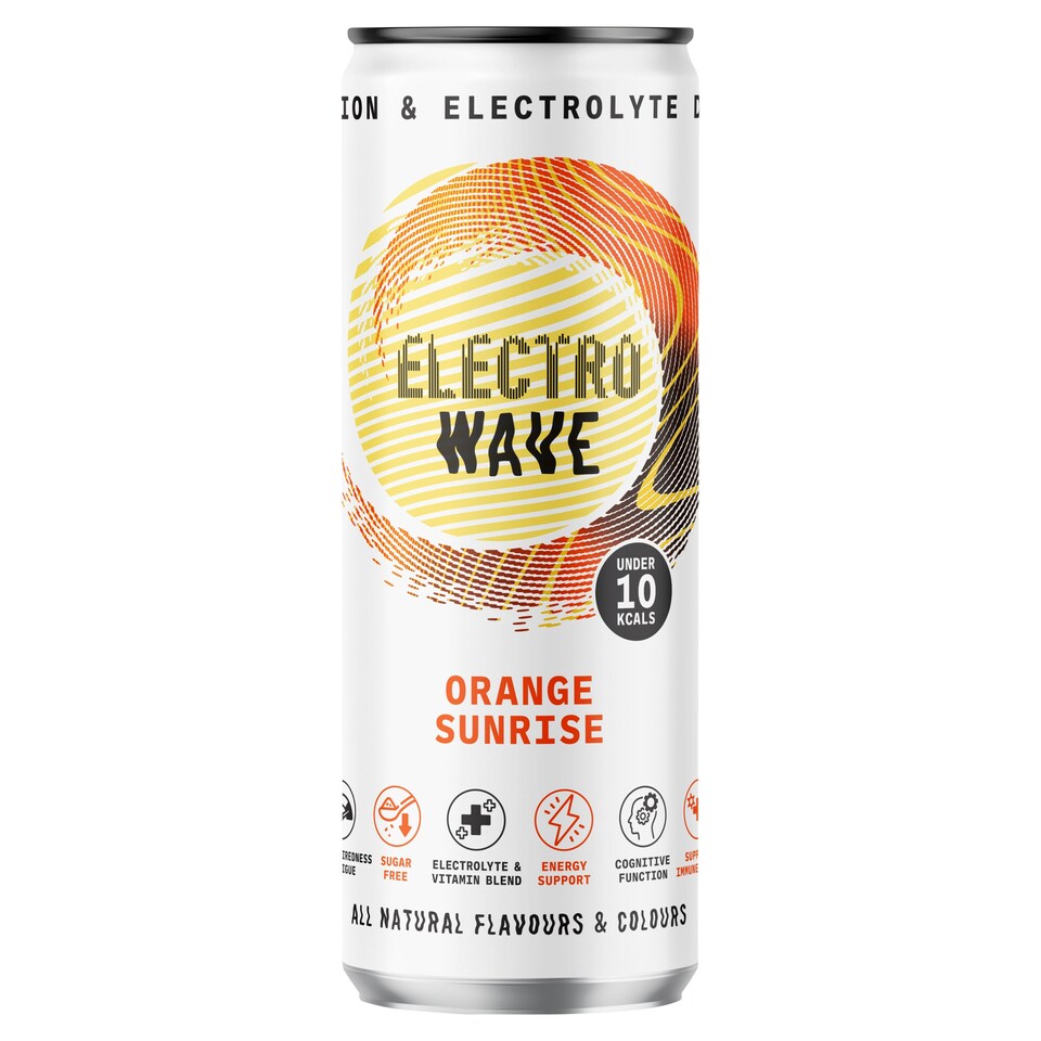 ELECTRO WAVE Electrolyte and Hydration Drink Orange Sunrise 330ML 