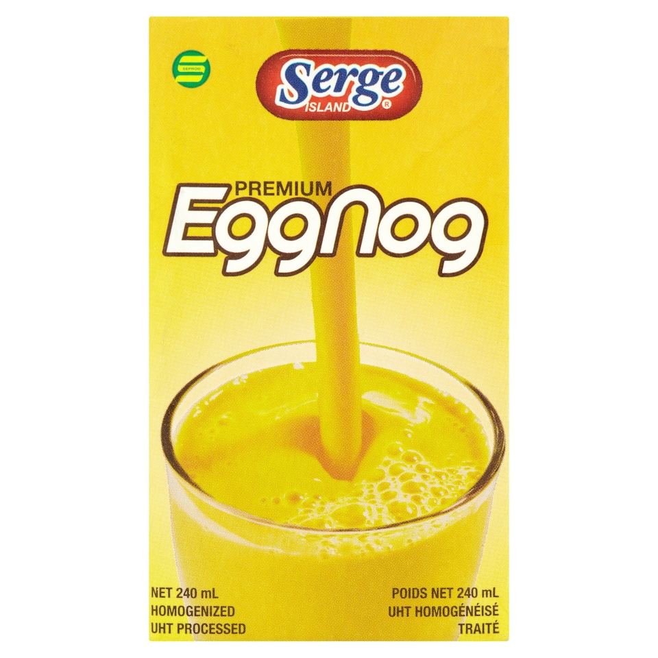 SERGE ISLAND     EGG NOG  DRINK   240ML           