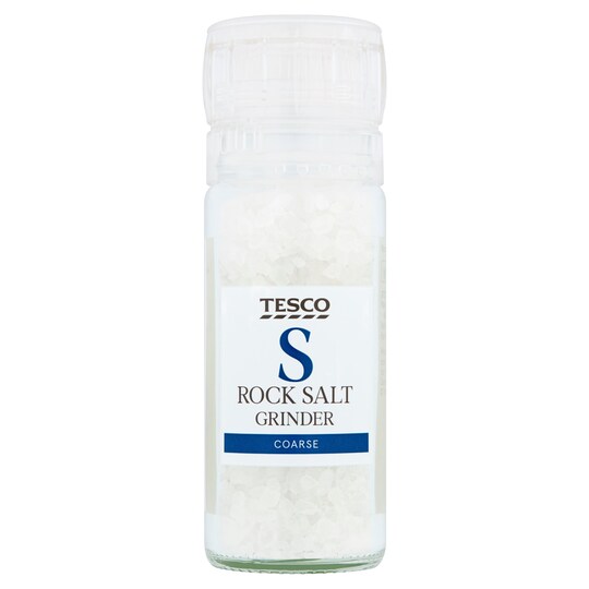 Tesco Rock Salt Grinder 100G Tesco Groceries