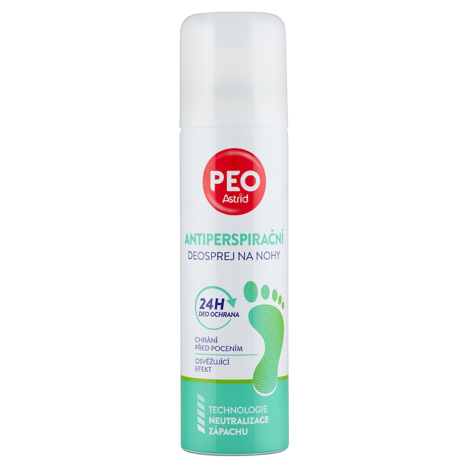 obrázok 1 z Astrid Peo Antiperspiračný deosprej na nohy 150 ml