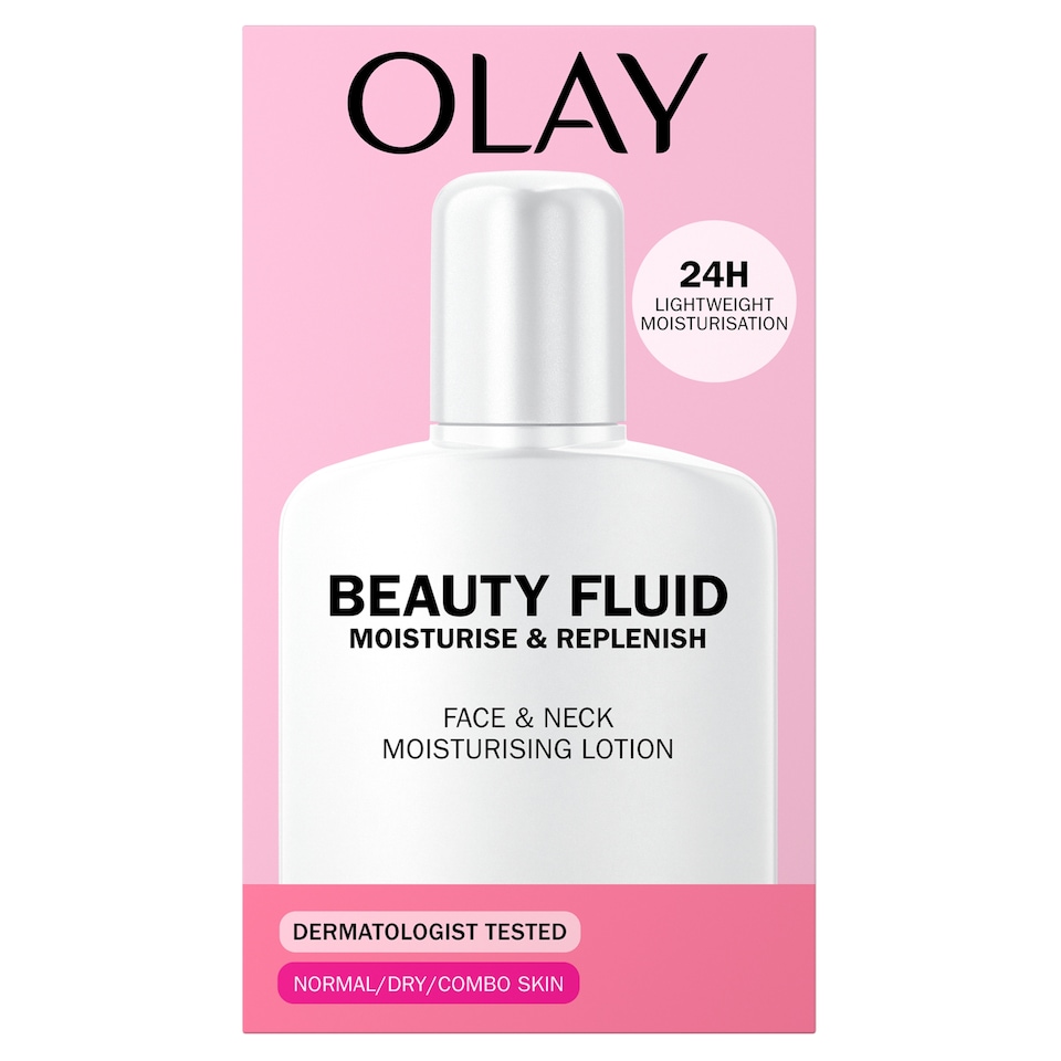 image 1 of Olay Beauty Fluid Moisturiser Normal 200Ml