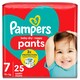 image 1 of Pampers Baby Dry Pants Essential Pack Size 7 25 Nappies