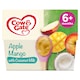 image 1 of Cow & Gate Apple Mango Coconut Milk Pots 4 x 95g
