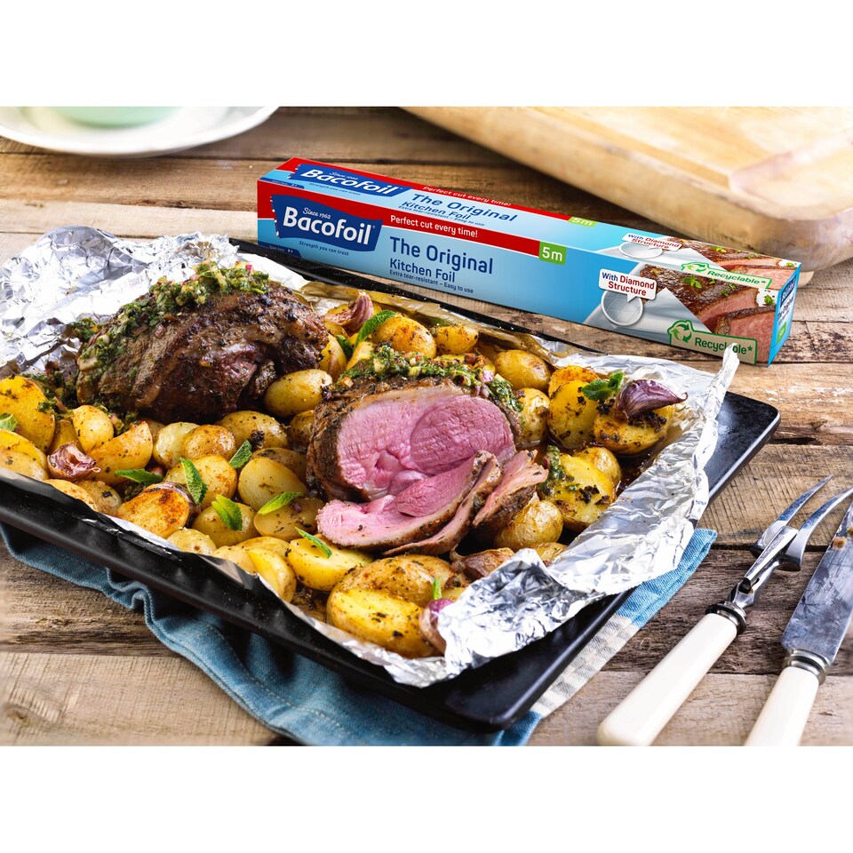 image 1 of Bacofoil Original Kitchen Foil 300Mm X 10M