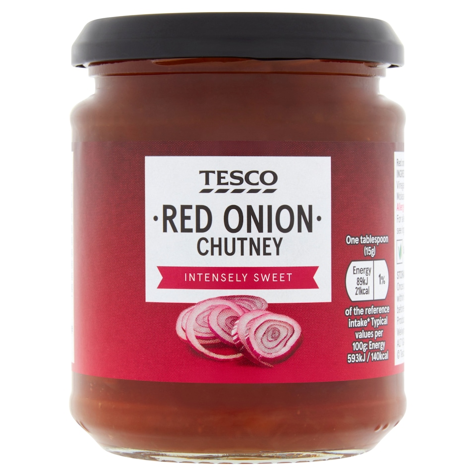 Tesco Red Onion Chutney 295G