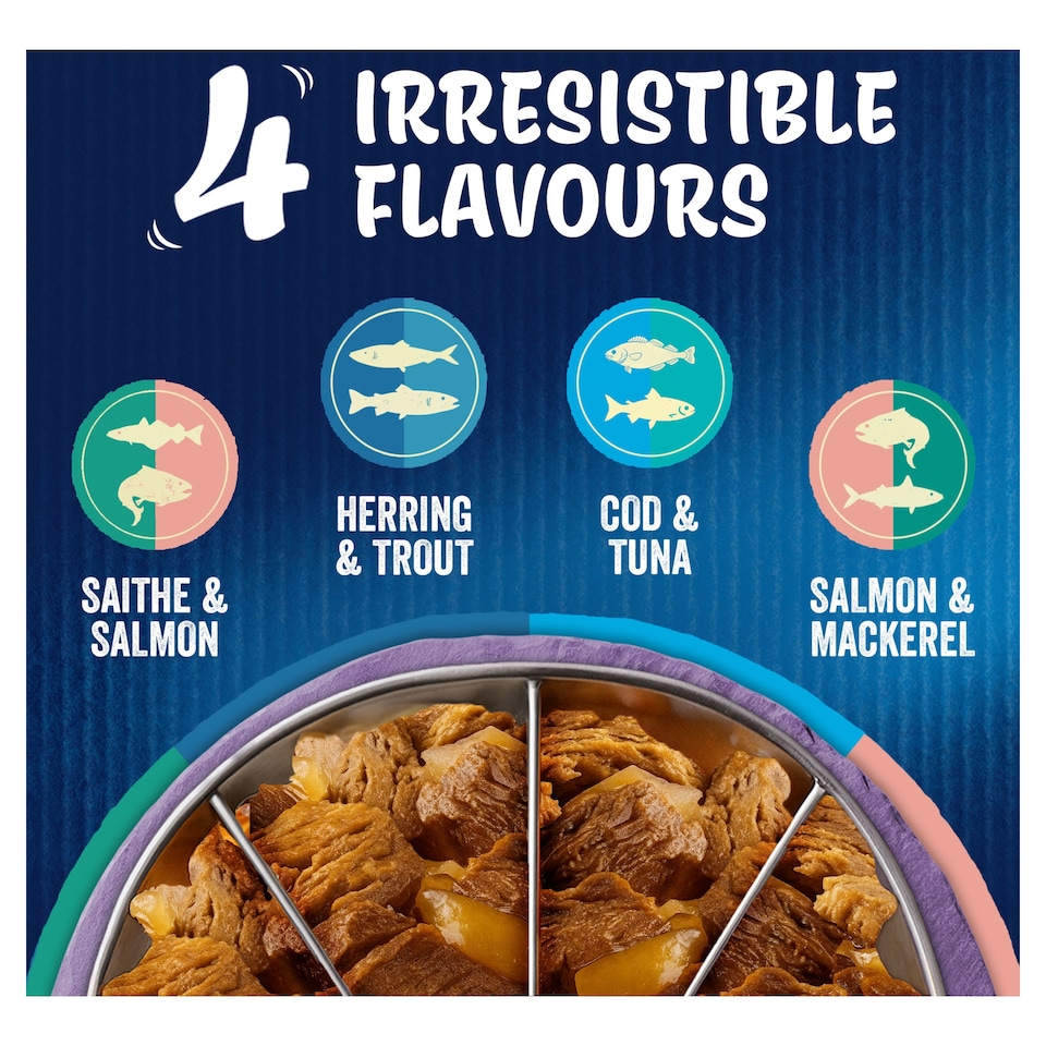 image 1 of FELIX Doubly Delicious Ocean Recipes in Jelly Wet Cat Food 12x85g