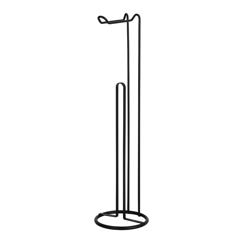image 1 of Tesco Black Toilet Roll Stge & Holder