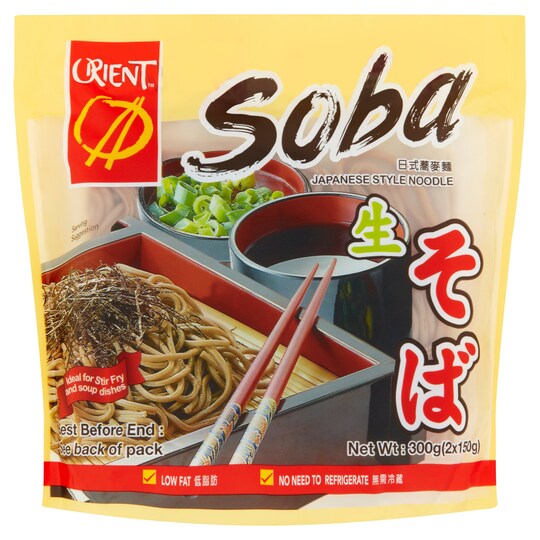 Orient Japanese Style Cold Soba Noodles 2S 300G Tesco Groceries