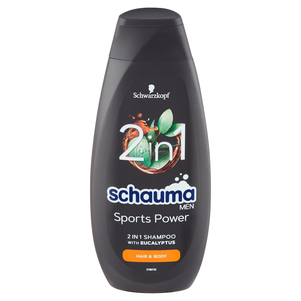 obrázok 1 z Schauma Men Sport Power 2v1 šampón 400 ml