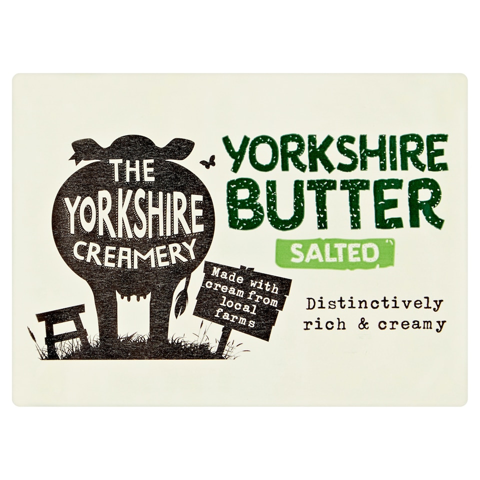 The Yorkshire Creamery Salted Yorkshire Butter 250g