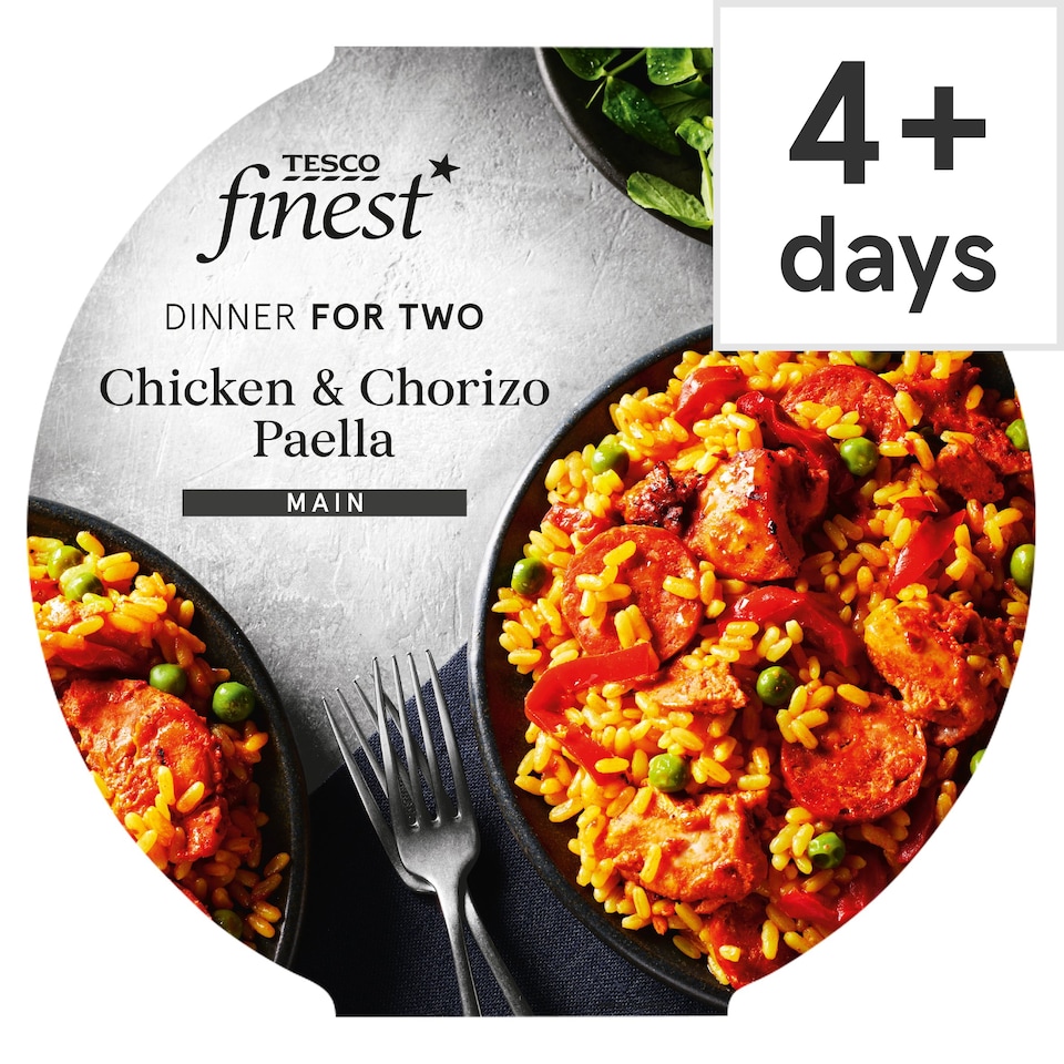 Tesco Finest Chicken & Chorizo Paella 700G Tesco Groceries