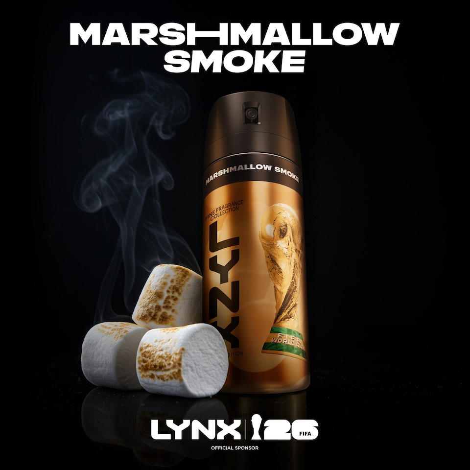 image 1 of Lynx Marshmallow Smoke 72h Fine Fragrance Premium Deodorant for Men 200ml