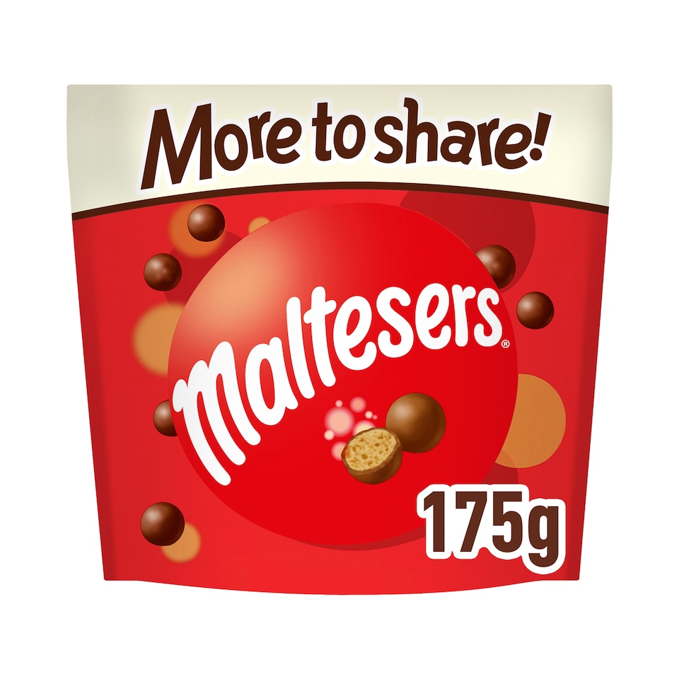 Maltesers Milk Chocolate Pouch Bag 175g