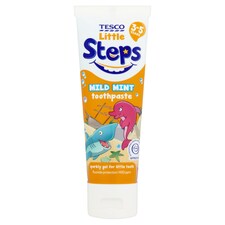 Tesco Steps Toothpaste 3-5 75Ml